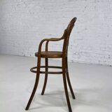 Children's high chair by Thonet model 1230 beginning of the century