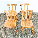 Set of 4 Vintage Baumann Bistro Chairs
