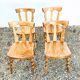 Lot de 4 Chaises Bistrot Baumann Vintage