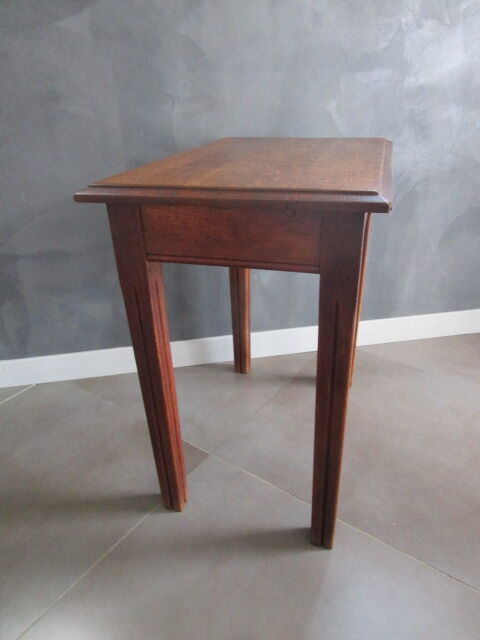 Old oak side table