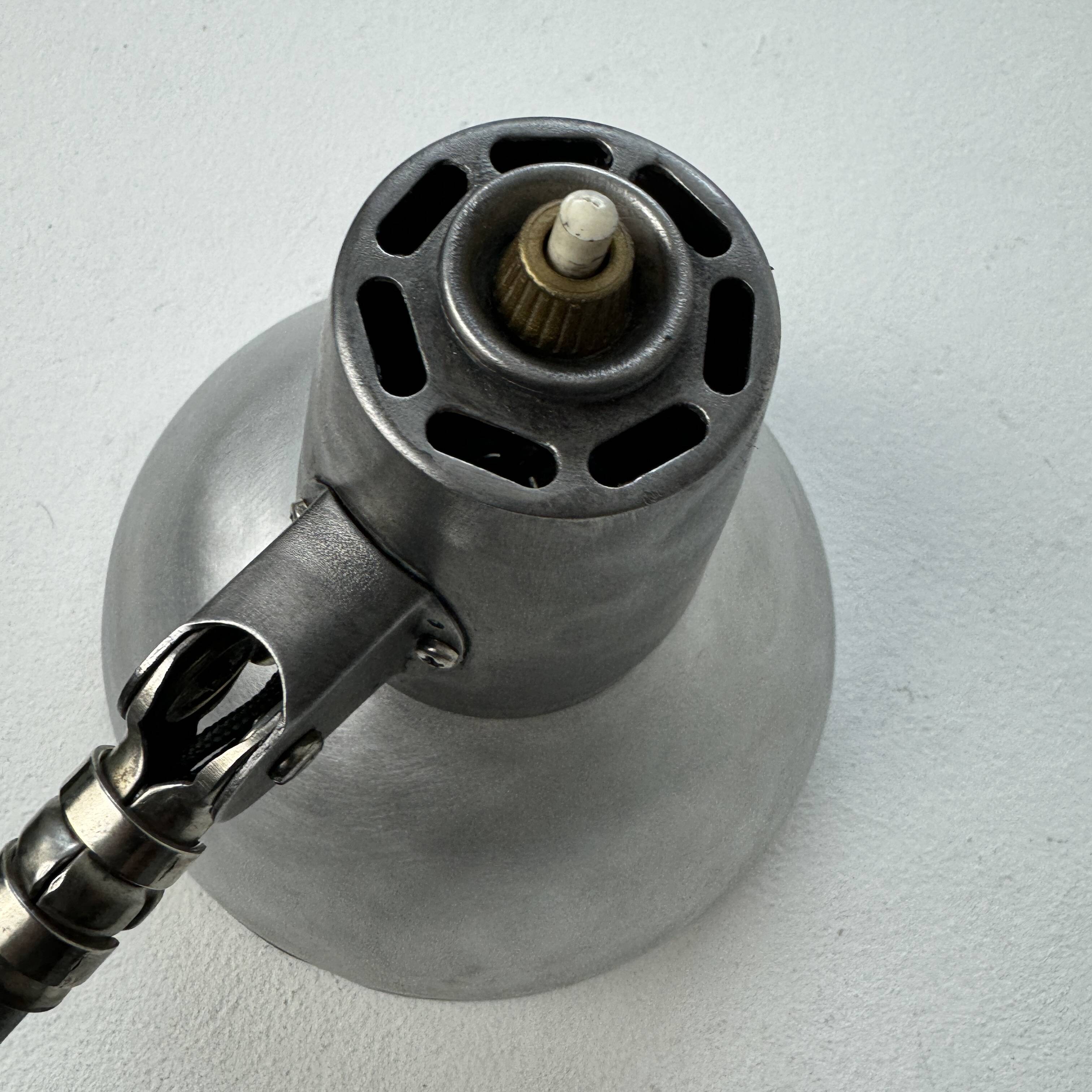 Antique large German industrial wall lamp "sis"