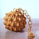 Scandinavian hanging rope and rattan 60s
