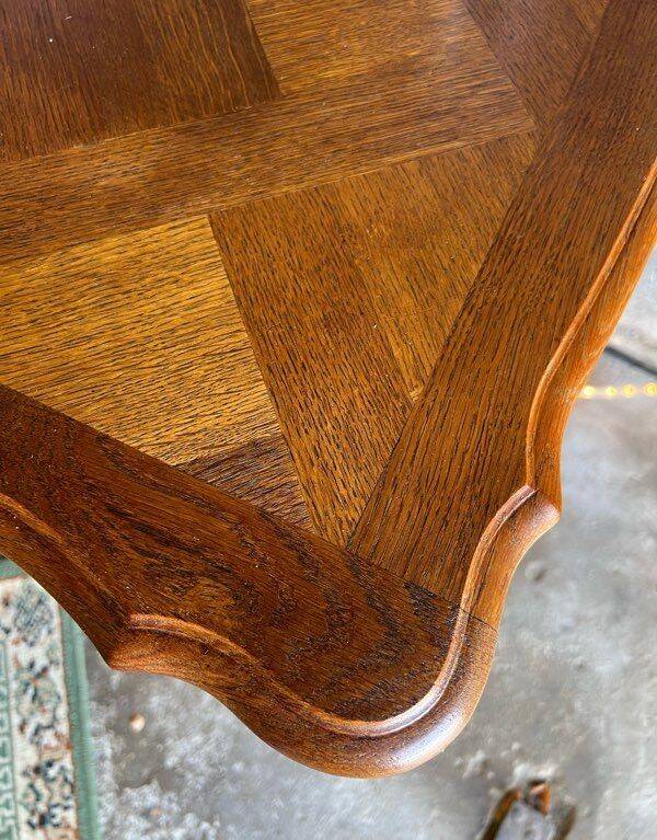Vintage Napoleon III sideboard in solid oak.