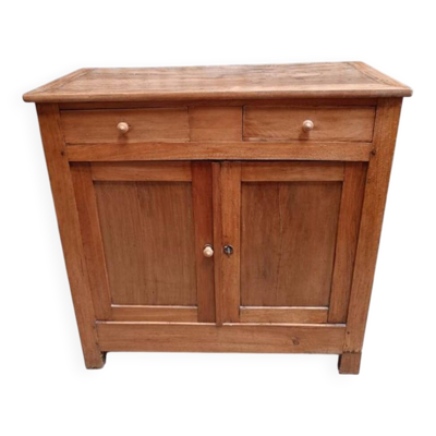 Buffet parisien vintage en bois massif