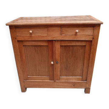Buffet parisien vintage en bois massif