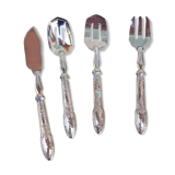 Silverplated serving set