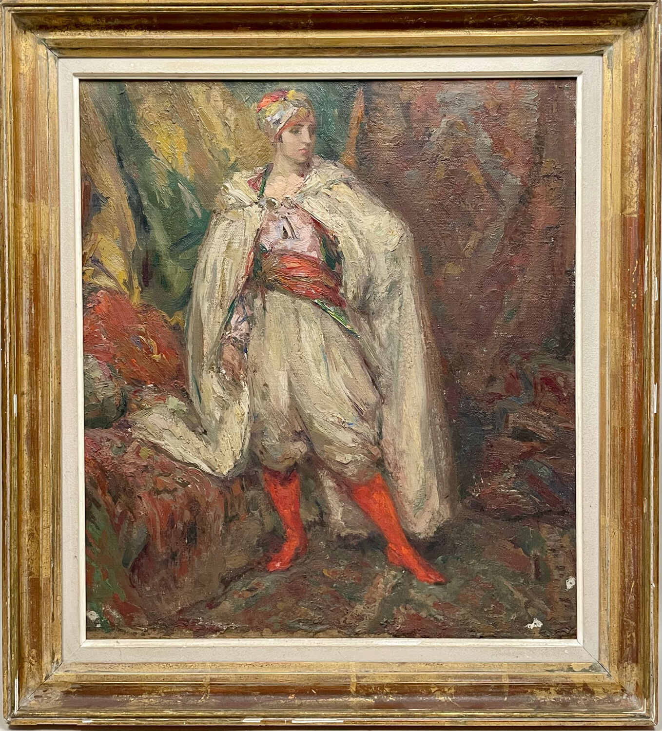 Young woman in the oriental