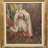 Young woman in the oriental