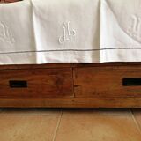 Lot de 6 serviettes anciennes brodées
