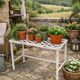 Vintage plant stand, antique.