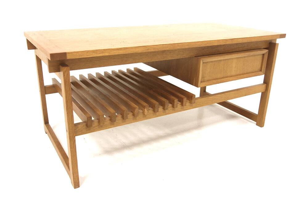 Scandinavian oak bench "Petita" by Jørgen Maahr & Otto Nielsen, Sweden, 1960
