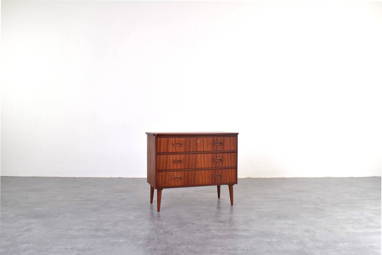 Mid-Century Danish Teak Chest of Drawers, 1960s.