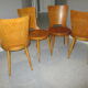 Suite de 4 chaises bistrot Baumann