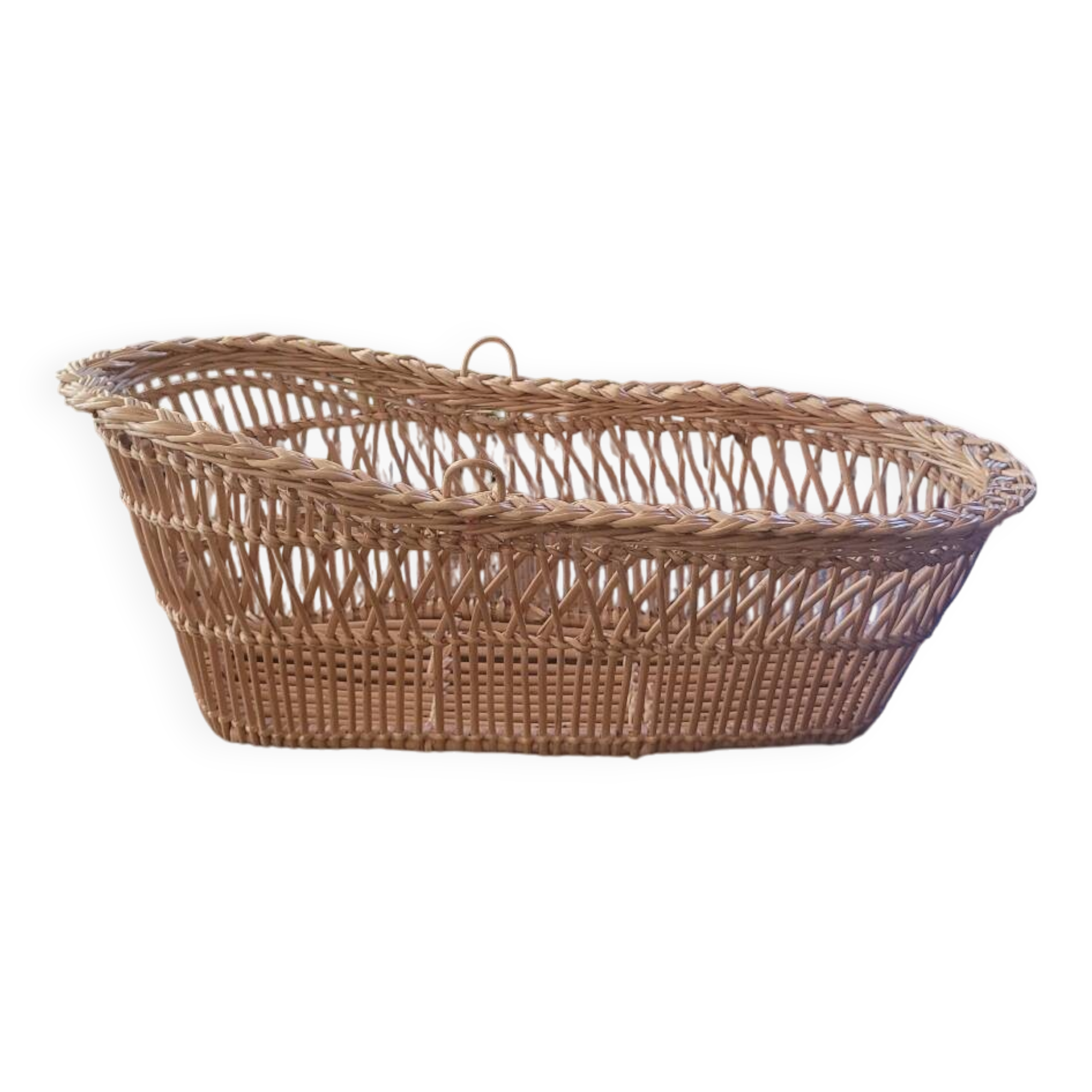 Doll bed, rattan doll