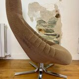 Velvet bucket chair - Mod'plastia