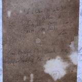 Engraving 1924 le chateau de cartes after chardin, signed berengier pencil, litho etching burin