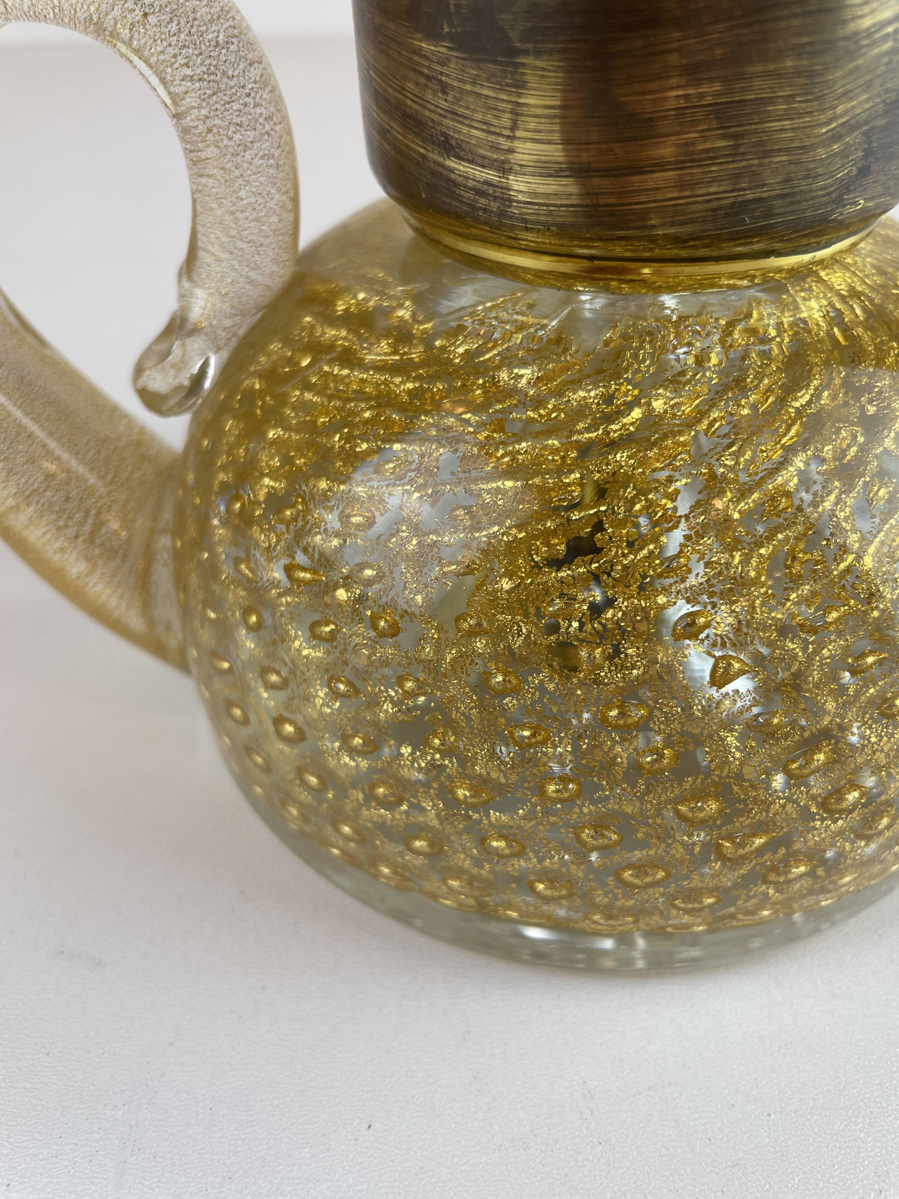 Murano Candle Holder Att. to Barovier & Toso from 1940'