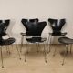 Series 7 Chairs Arne Jacobsen edition Fritz Hansen, 1965
