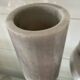 Set of vintage white marble candle holders