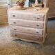 Oak chest of drawers
