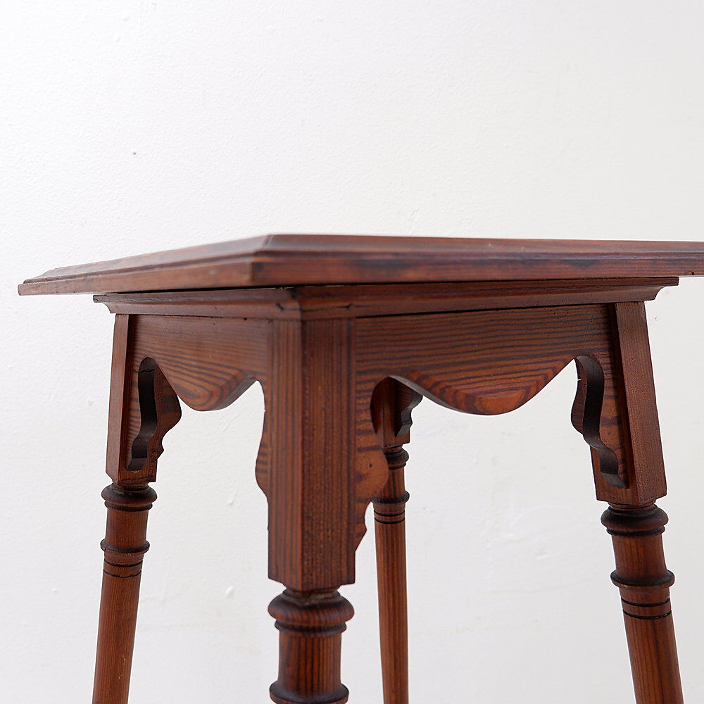 Antique wooden stool - Art Nouveau style