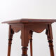 Antique wooden stool - Art Nouveau style