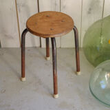 Wooden and patinated metal workshop