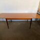 Table extensible scandinave en teck vintage an60