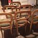 6 Chaises Louis-Philippe boiserie en hêtre