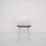 Chaise de salle à manger Friso Kramer pour Ahrend de Cirkel, Pays-Bas 1950's