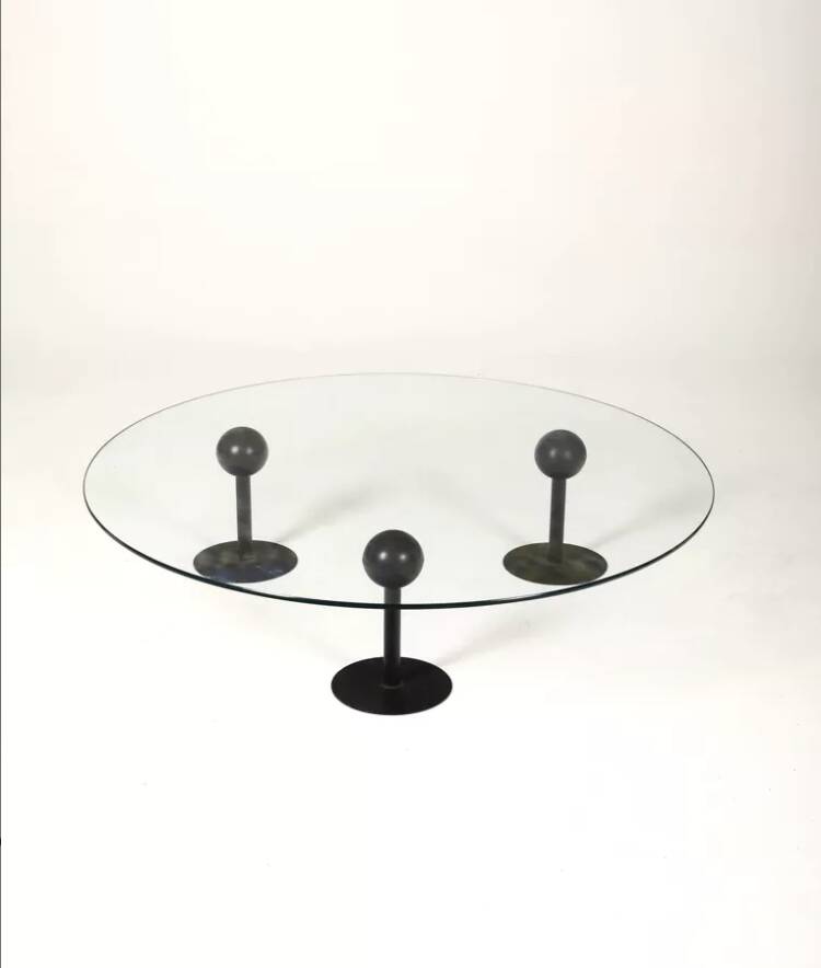 Pepper young coffee table by Starck, Disform, 1978