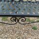 Beau banc de jardin en fer ancien