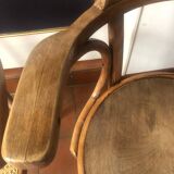 Pair of vintage Jacob and Josef Kohn Wien Bentwood bistro armchairs