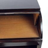 Enfilade des années 1950 avec plateau coulissant en contreplaqué courbé, Tchécoslovaquie