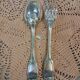 5 pairs of silver-plated cutlery