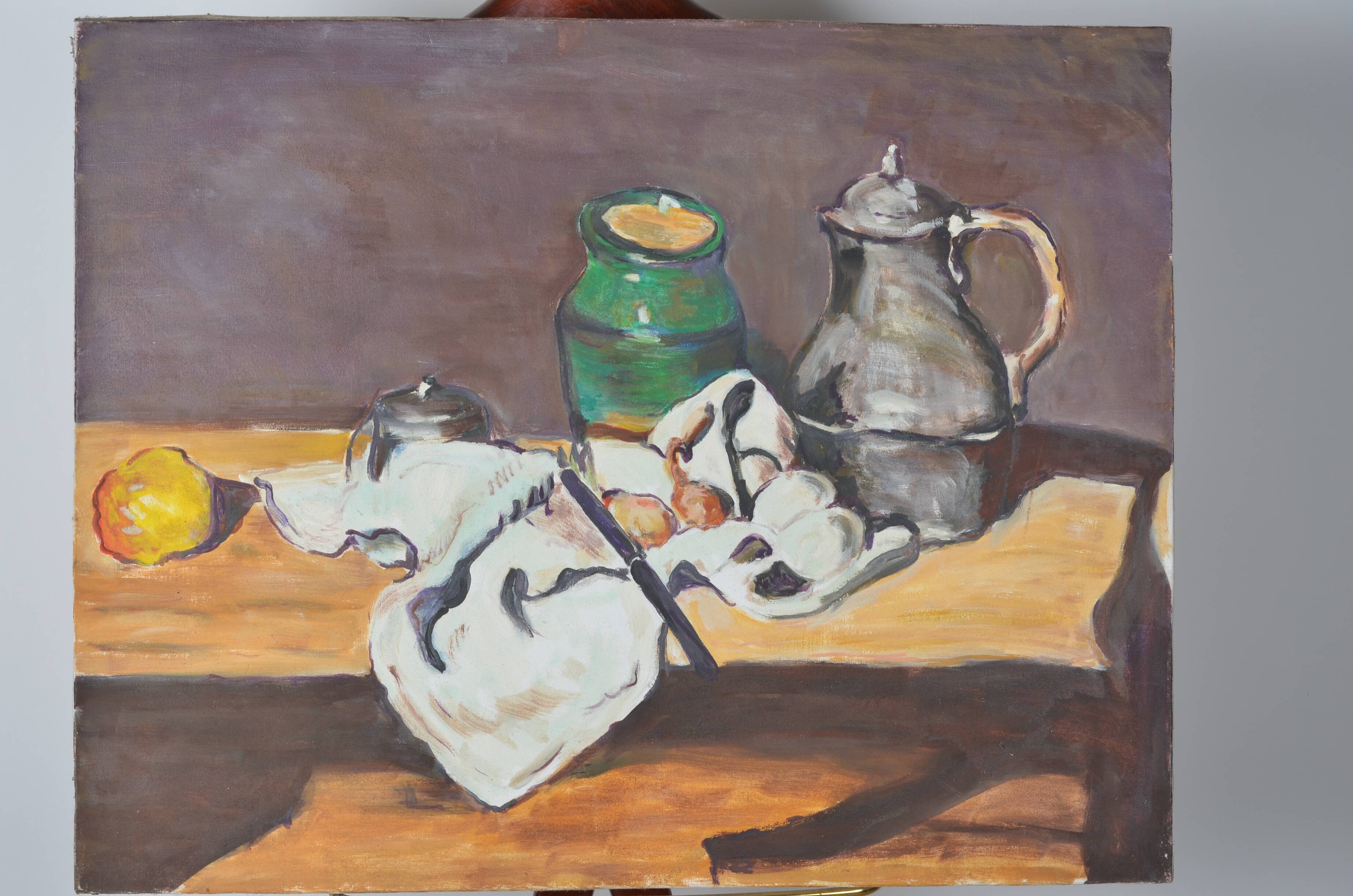 Oil on canvas still life