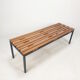 Mid century italian bench or side table, 1960's