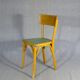 Set de 4 chaises Baumann 1955, cuisine - bistrot, assises linoléum