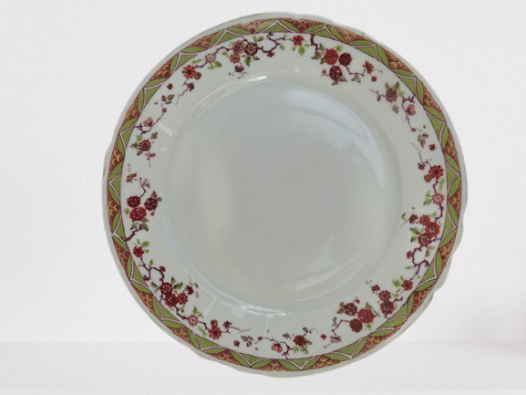 Limoges flower dessert plates