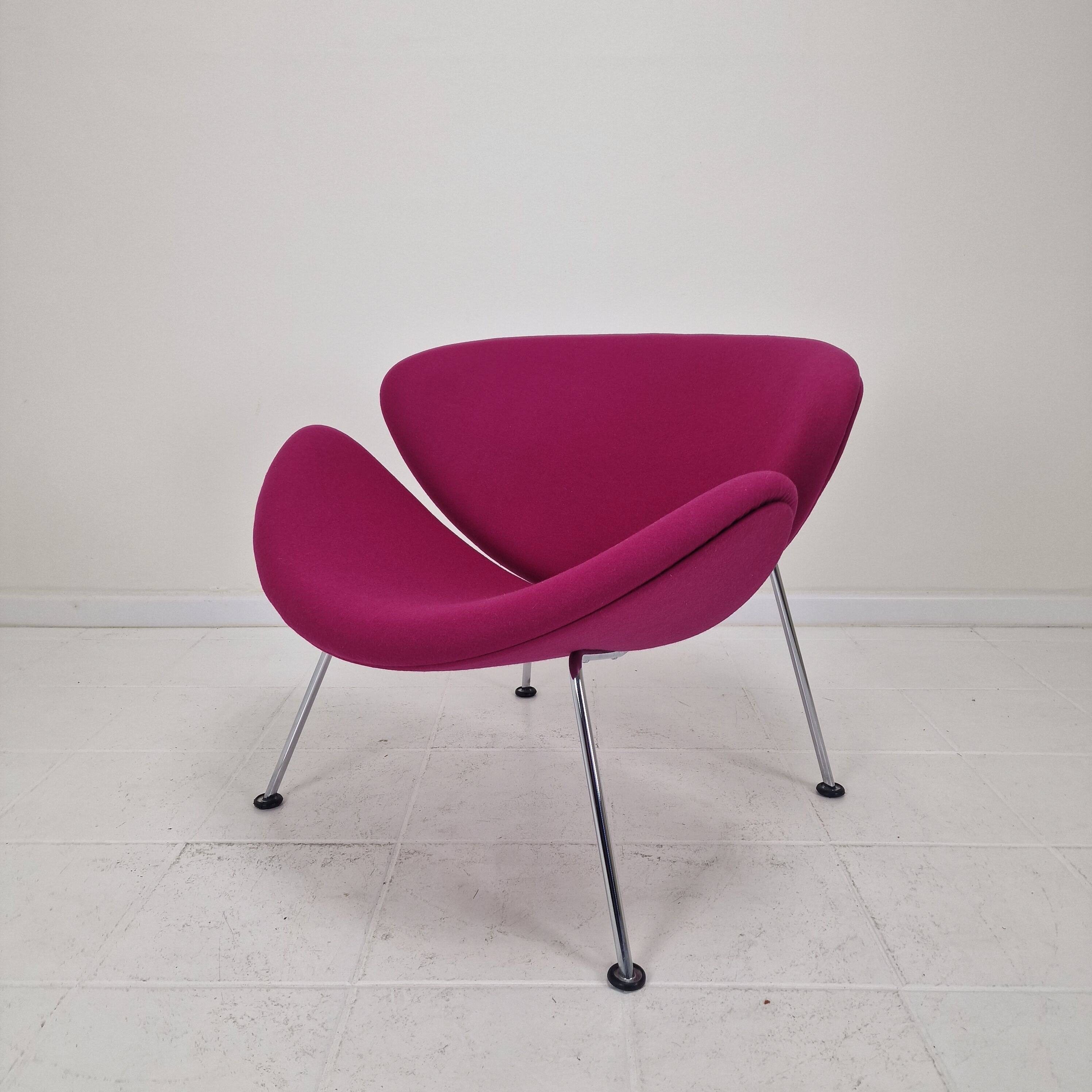 Orange Slice Chair with Ottoman by Pierre Paulin for Artifort, 1980s