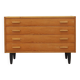 Ash chest of drawers, Danish design, 1970s, production: Denmark
