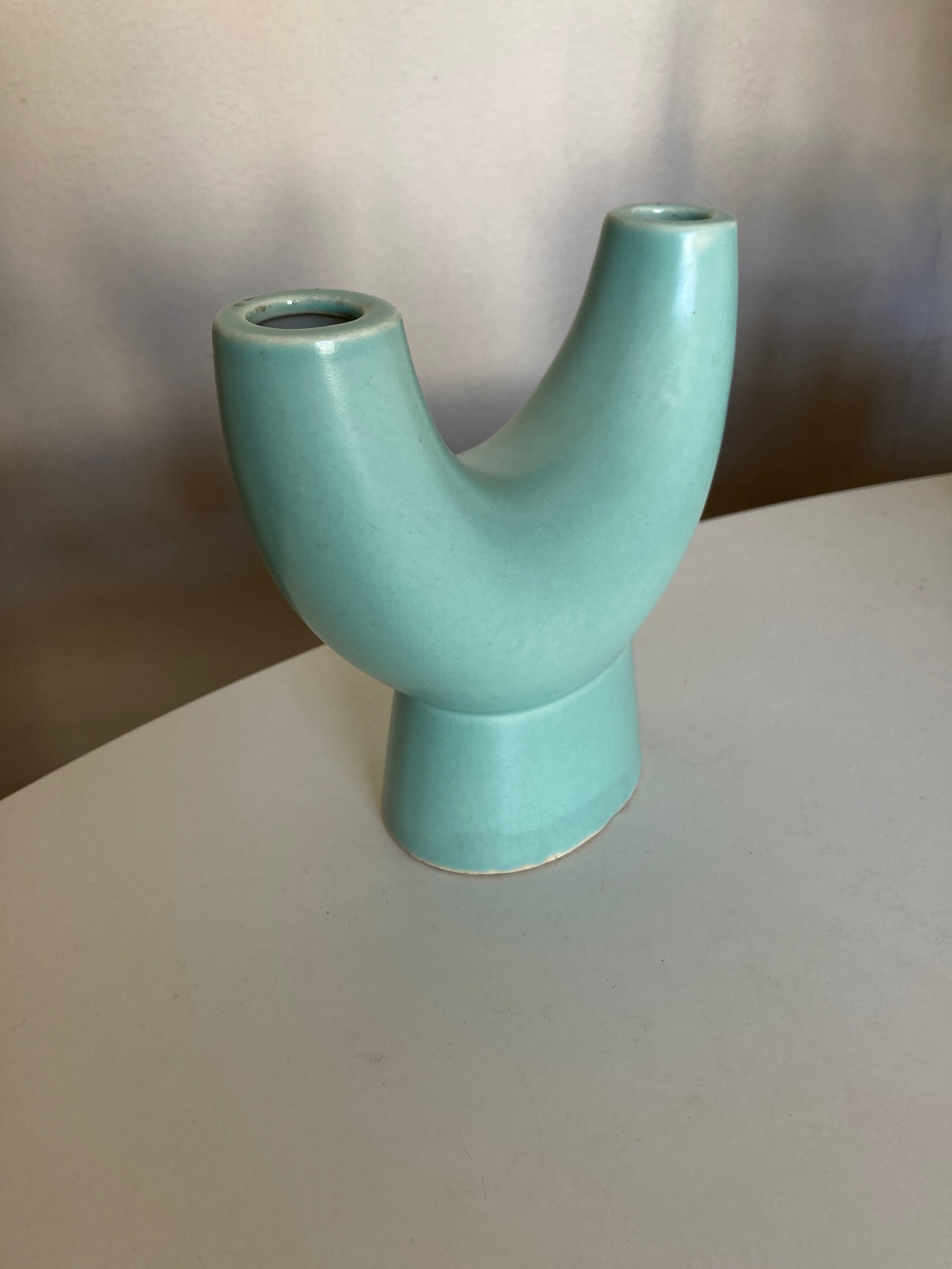 Primavera Modernist ceramic candle holder in the spring of 1950