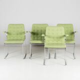 Mio MI 408 Chairs by Bruno Mathsson, 1981, Set of 4