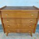 chest of drawers with compass feet, 1960s-1970s