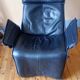 Armchair by designer Hjellegjerde. Contura Zero Gravity model for Modi.