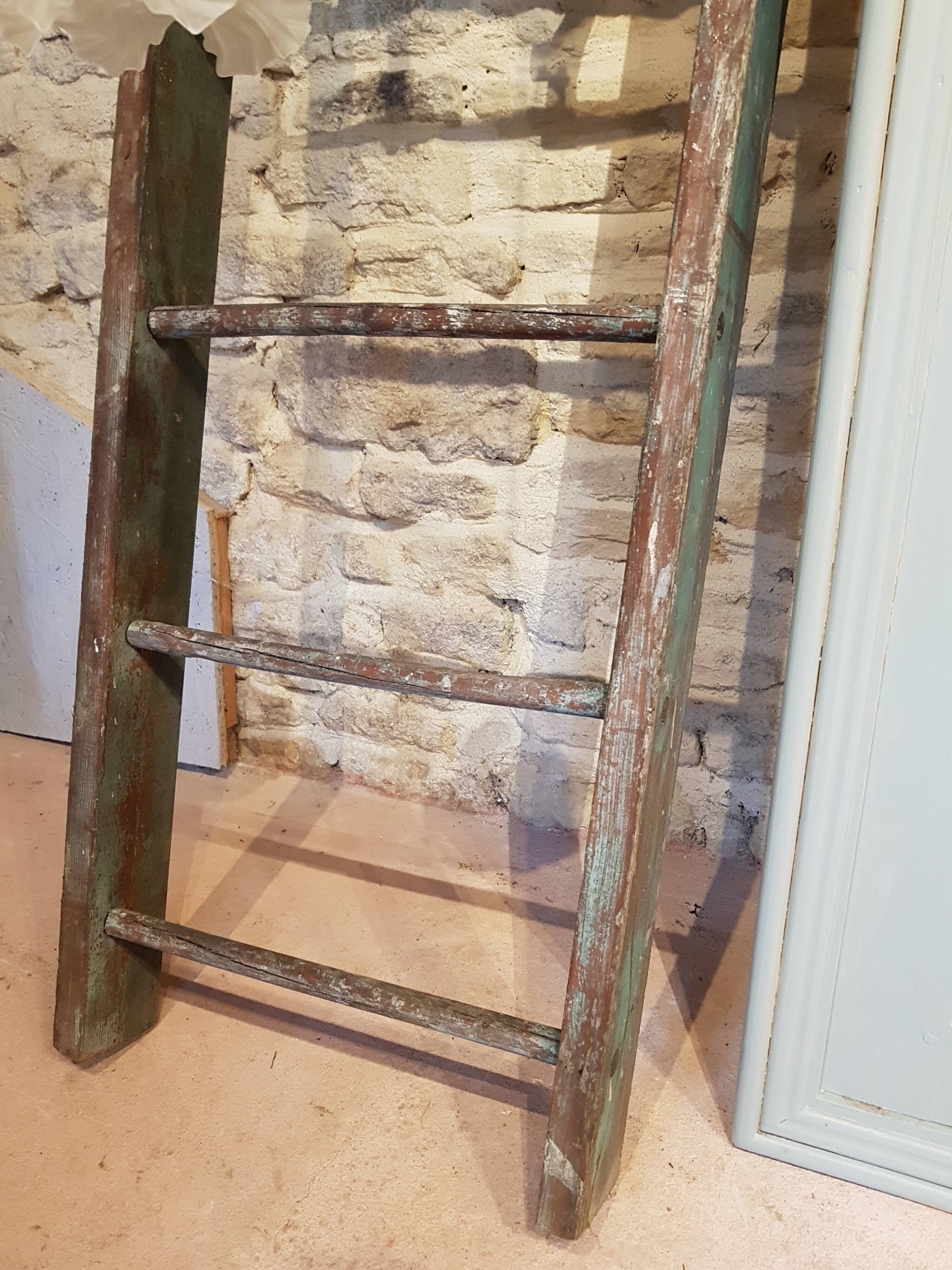 Former large scale wooden to the green patina