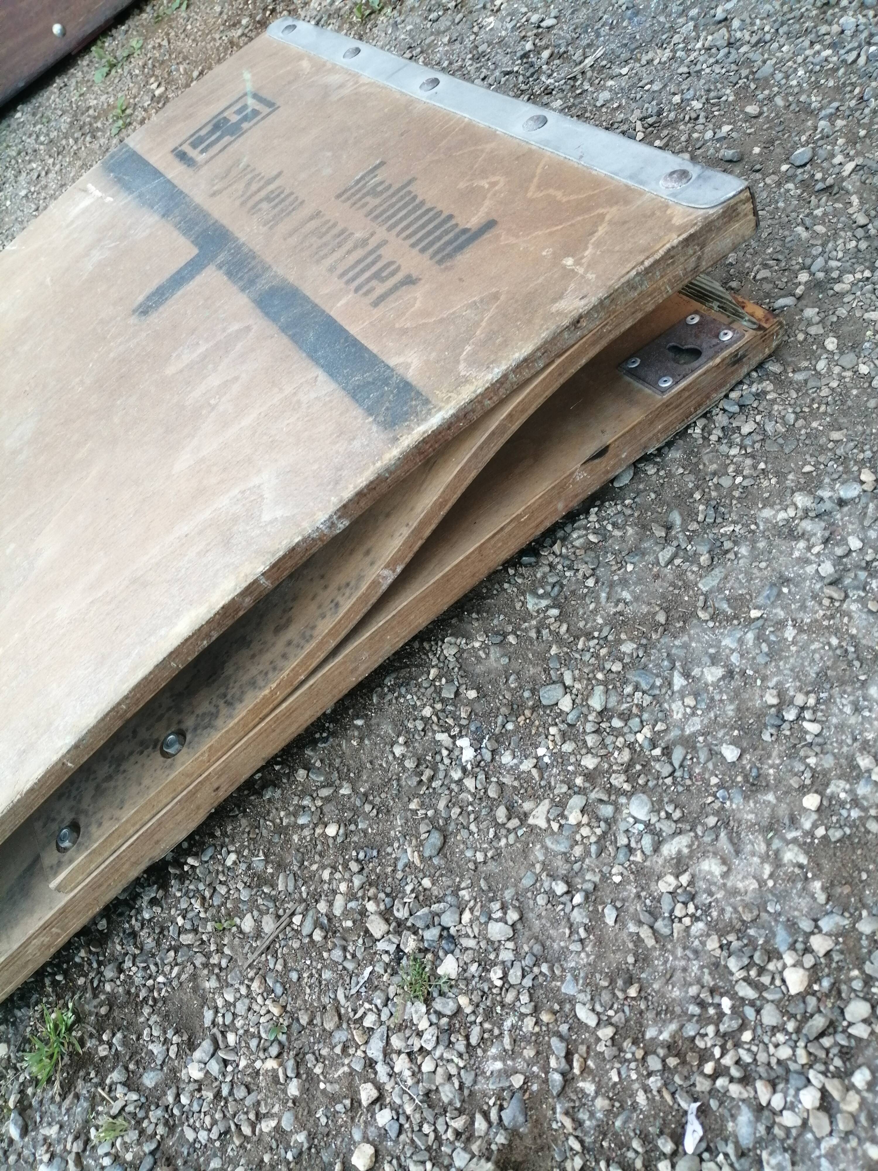 Lot plinth, springboard, gymnastics horse