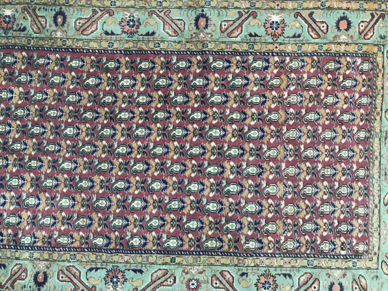 Old rugs Turkish made end Cesare hand 120 X 182 CM