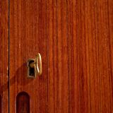 Teak and beech highboard (mk6603)