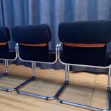 Set of six chairs by Guido Faleschini, i4 Mariani, Italy, 1970s